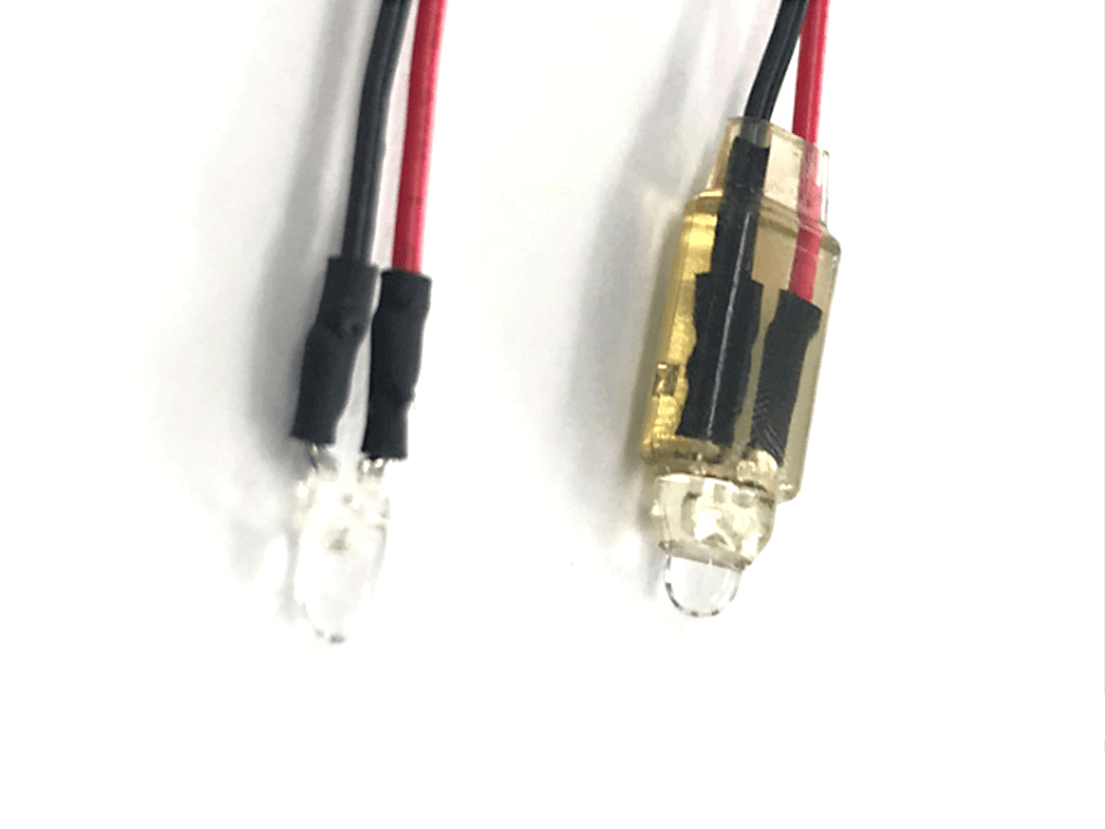 LEDインジケーターの防水封止　（IP68）